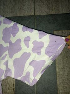 Purple Casual Women Tshirt (Plus size)