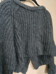 Chunky Knit Cropped Cardigan