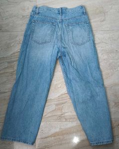 UNIQLO ripped Baggy Jeans