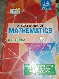 Class 12 Mathematics Textbook