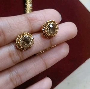 Golden Necklace Set