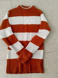 Striped Knit Sweater