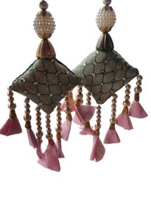Colorful Tassel Pillow Latkan Combo Sets.