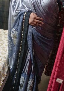 Gray Saree