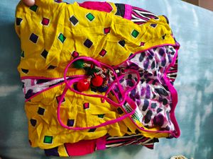 Multicolored Kurta Styled Dress