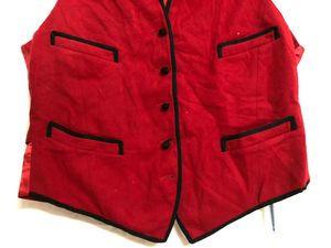 Barneys Red Waistcoat