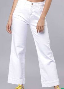 Paper Bag Bootcut Jeans