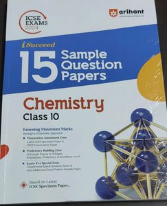 Arihant Sample Paper Class 10 2023-24 Icse