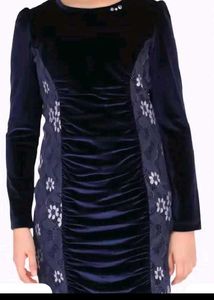 Velvet Tunic Top