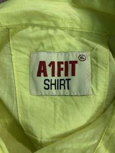Unisex Shirt ( XL ) 👕 Lime Green / Light Yellow