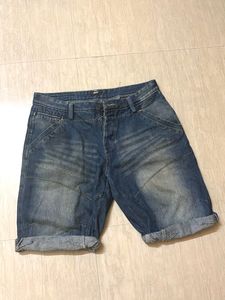 Max Blue Denim Shorts