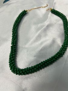 light weight  Beaded Necklace &amp; Earring Set