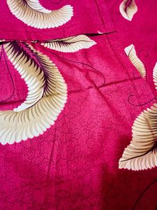 Beautiful Gulbahar Deep Red King Size Bed sheet