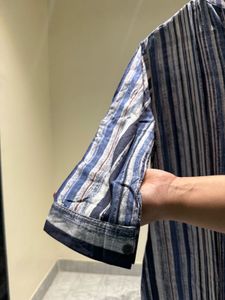 Striped Office Kurta