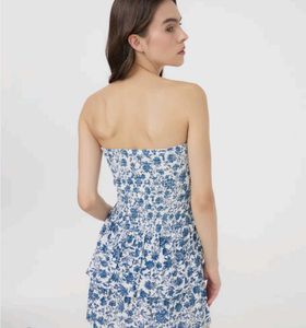 Blue Floral Dress