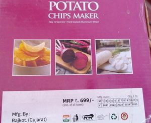 Hurry Up Deleting Soon 📢 Chips Maker Vegetable 💐Shipping DOWN 🎉