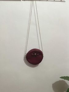 Maroon Sling Bag