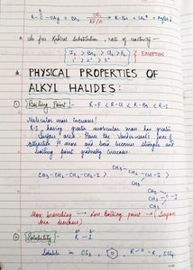 Class Notes : Chemistry 12th Standard