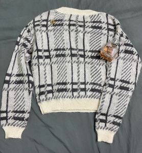 Patterned Knit Sweater