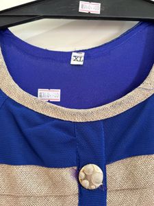 Blue Sleeveless Dress