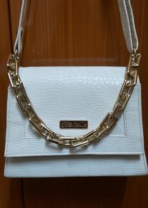 White Sling Bag