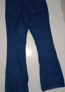 Flared Denim Jeans