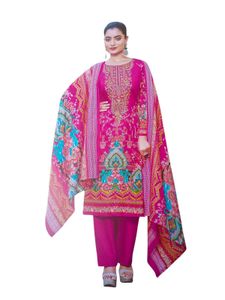 Embroidery Work Lawn Udress Material