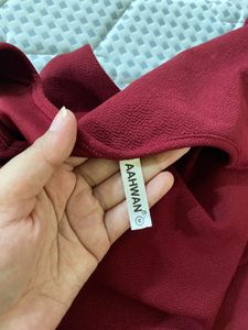 Maroon Mini-Dress🌹🍷