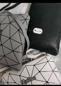 New Stylish Geometric Sling Bag(set Of 3)