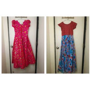 Two Colorful Dresses