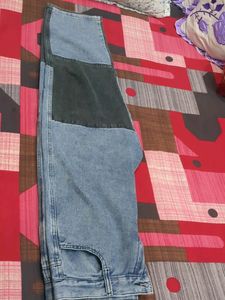 Patchwork Denim Jeans