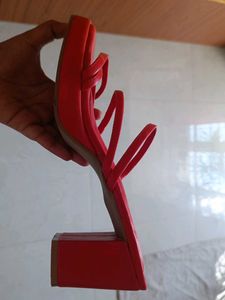 Red Zudio Heels