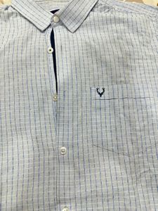 Checked Blue Shirt