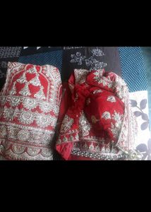 Red Colour Bridal Lehenga