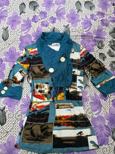 Stylish Multicolour Slim Fit Top