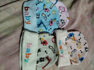 Baby Cap,  Mitten And Botties
