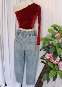 Only High Rise Distressed Jeans