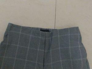 GREY FORMAL PANTS