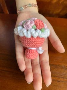 Crochet Mini Flower Bouquet