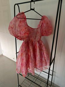 Organza Flayerd Dress 😍