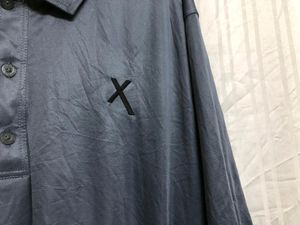 Ontour Grey Short Sleeve Polo T Shirt