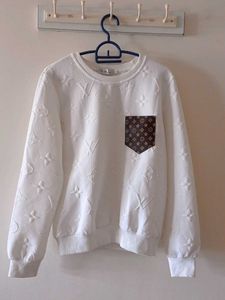White Sweetshirt