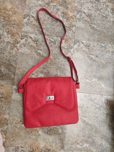 Red Crossbody Bag