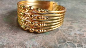 Gold Bangles Set