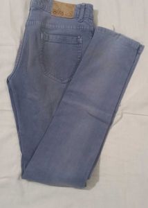 Stylish Slim Fit Blue Denim Jeans