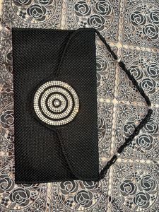 Elegant Black Trendy Clutch