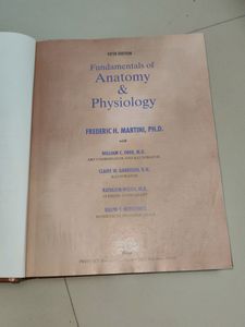 Martini Fundamentals Of Anatomy &amp; Physiology Book