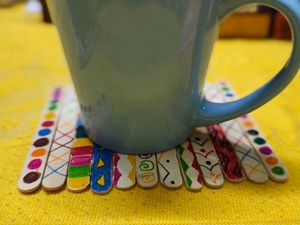 Handmade Coaster ( Pack Of 6)
