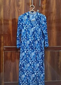 Stretchable Blue Kurti