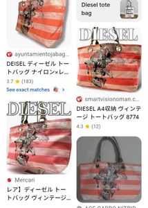 Diesel Tote Bag